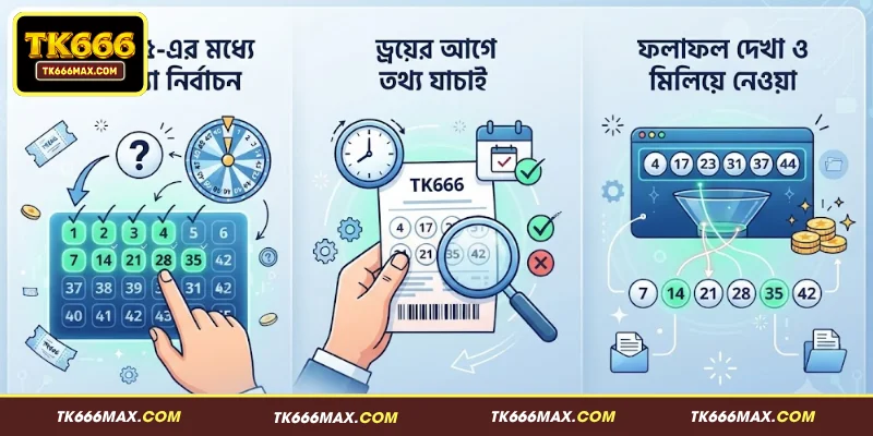 TK666 মেগা ৬/৪৫ – আকর্ষণীয় পুরস্কার কাঠামোর লটারি গেম 2 নতুনদের জন্য TK666 মেগা ৬/৪৫-এ অংশ নেওয়ার পদ্ধতি